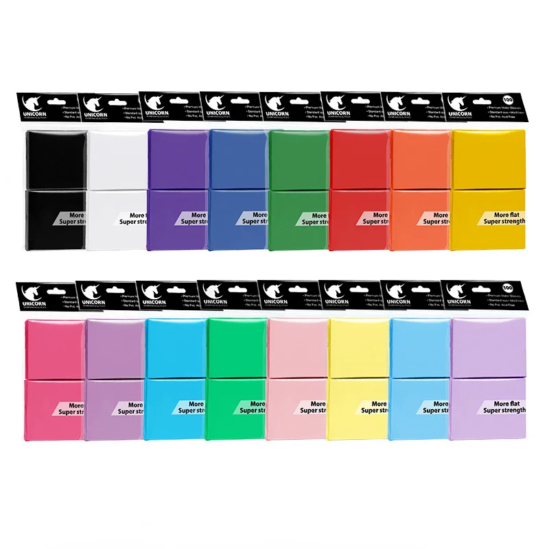 Board Game Film - 100PCS 66x91mm Matte Standard Size Card