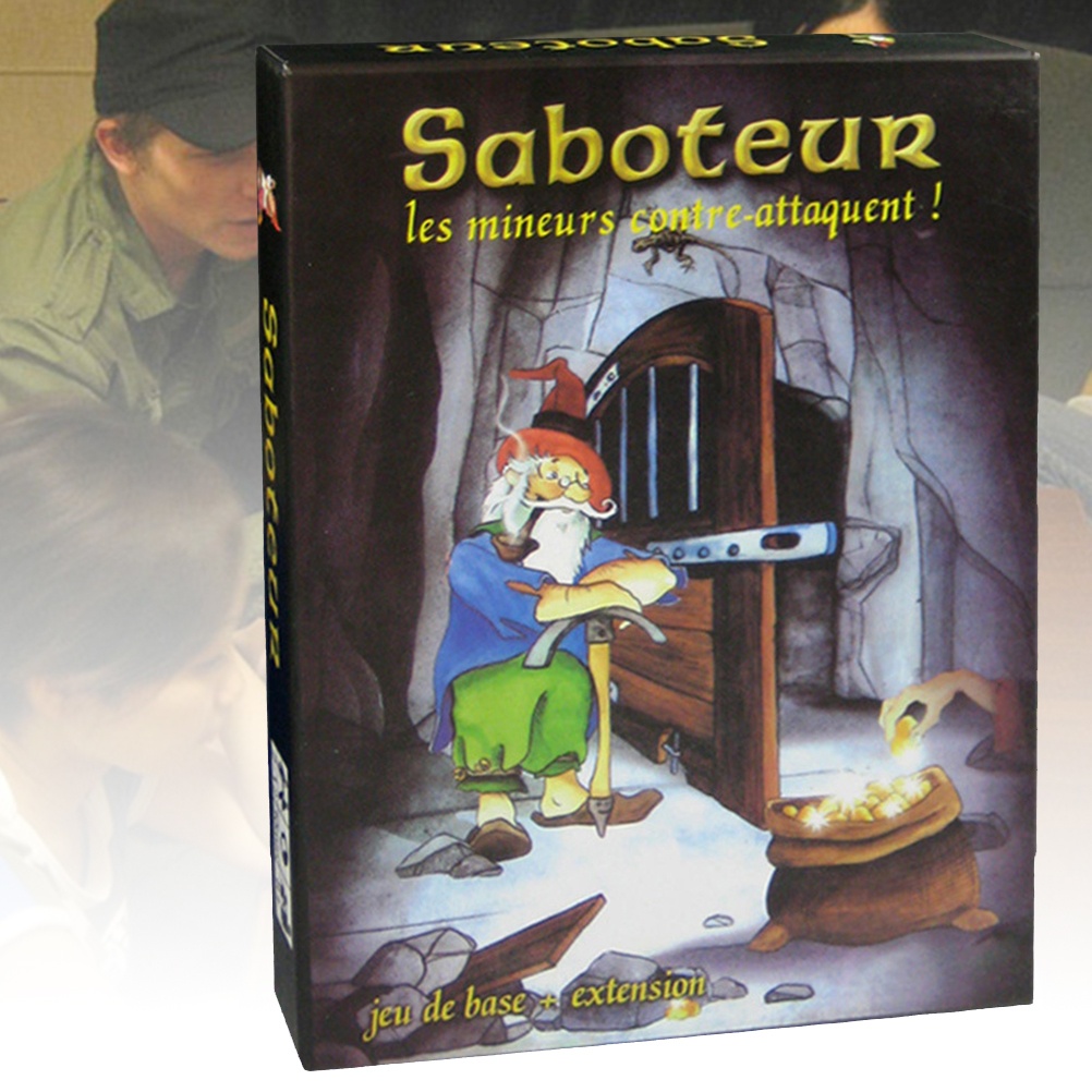 Board Game Saboteur - Saboteur Board Game Version 1 +