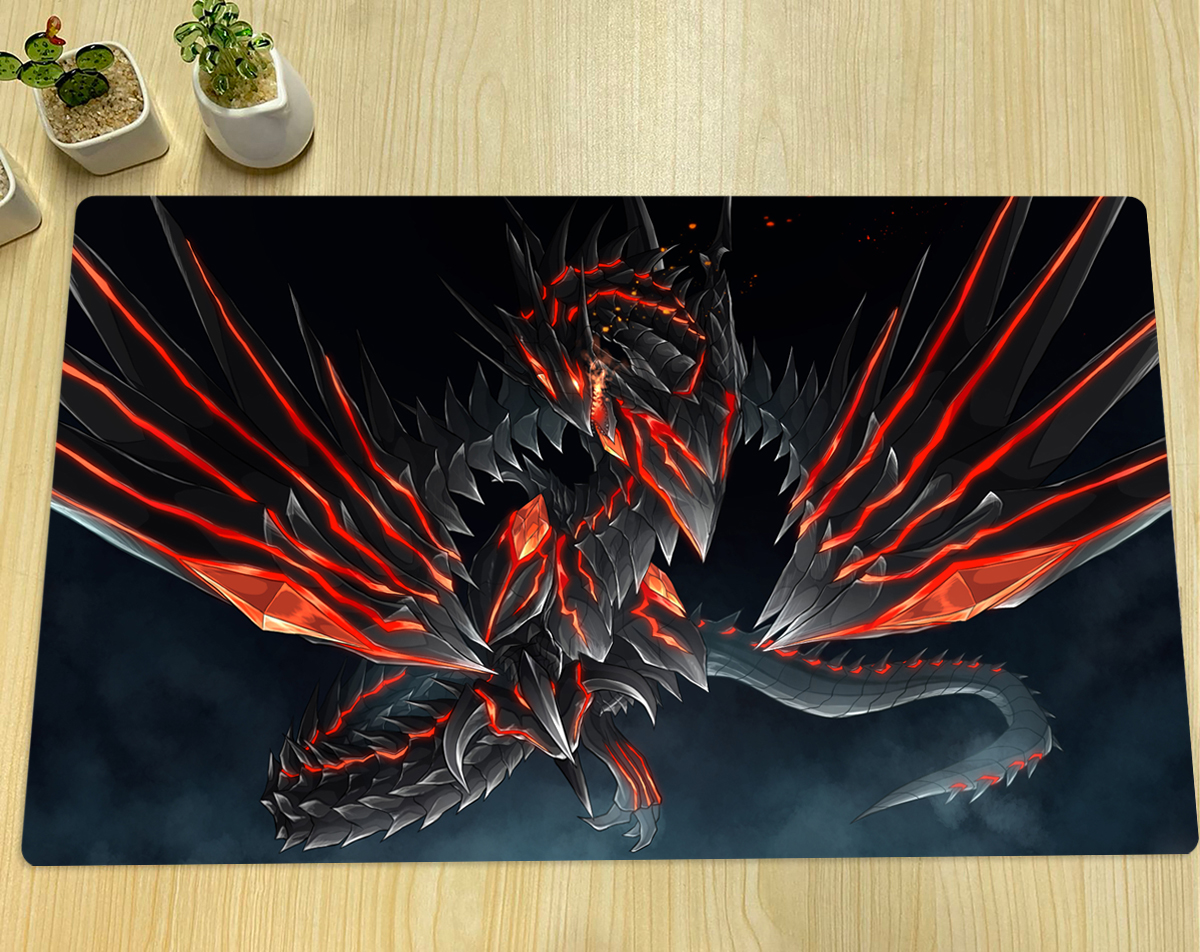 Board Game Zone - YuGiOh Red-Eyes Darkness Dragon Playmat TCG