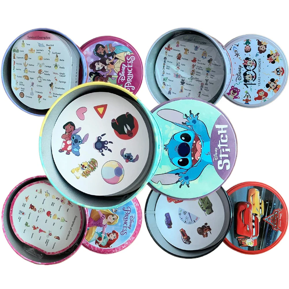 Board Game Family - Disney Card Board Games 100 YEARS