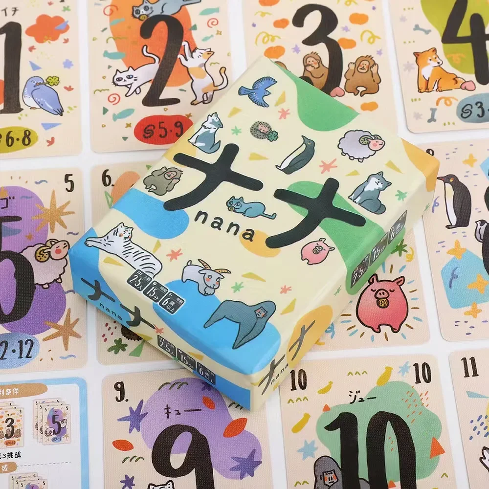 Board Game Strategi - Party game Nana 777 ナナ Trio