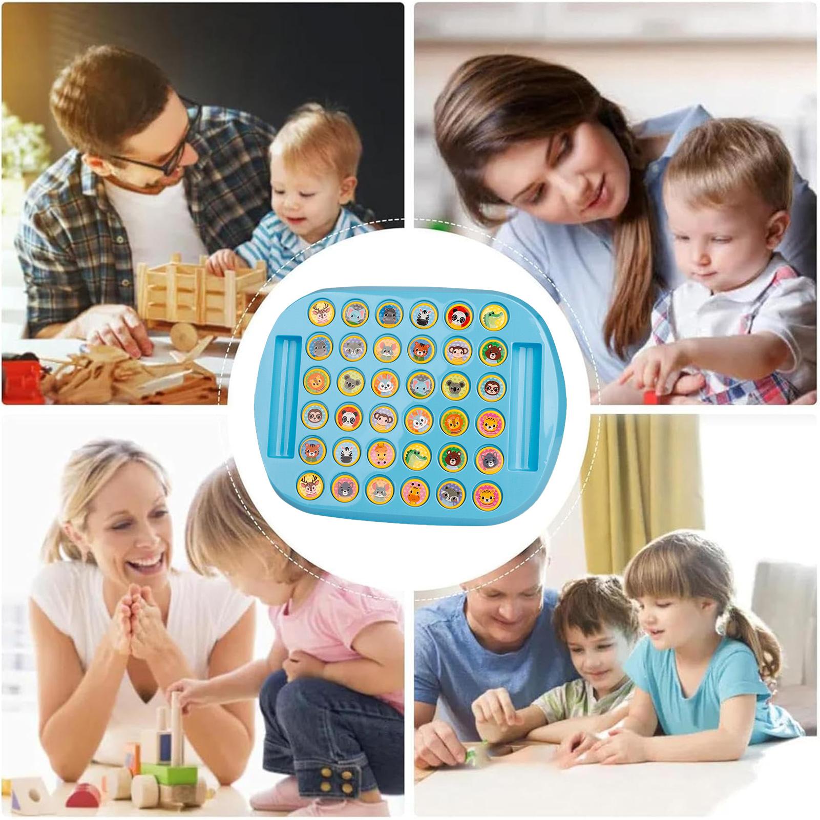 Board Game Strategi - Memory Matching Game For Kids Animal