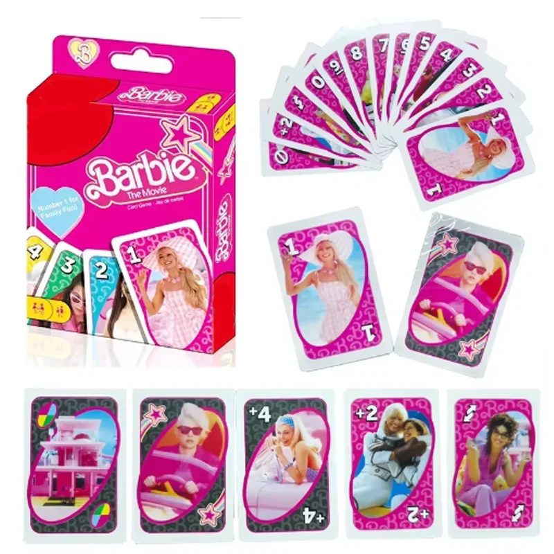 Board Game Family - Newest Board Games Barbie Doll Card