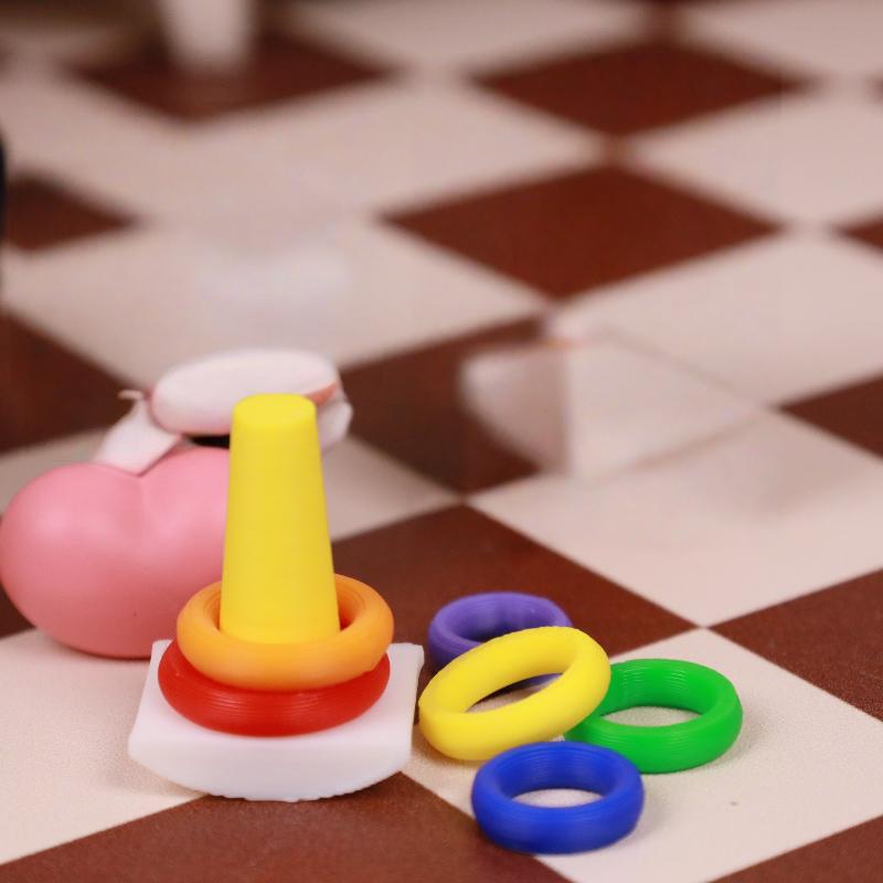 2 Sets Dollhouse Rainbow Stack - огляд і ціна Board Game For 2 People