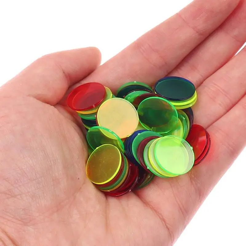 50/100/200pcs 19mm Plastic Chi - огляд і ціна Board Game Verdant