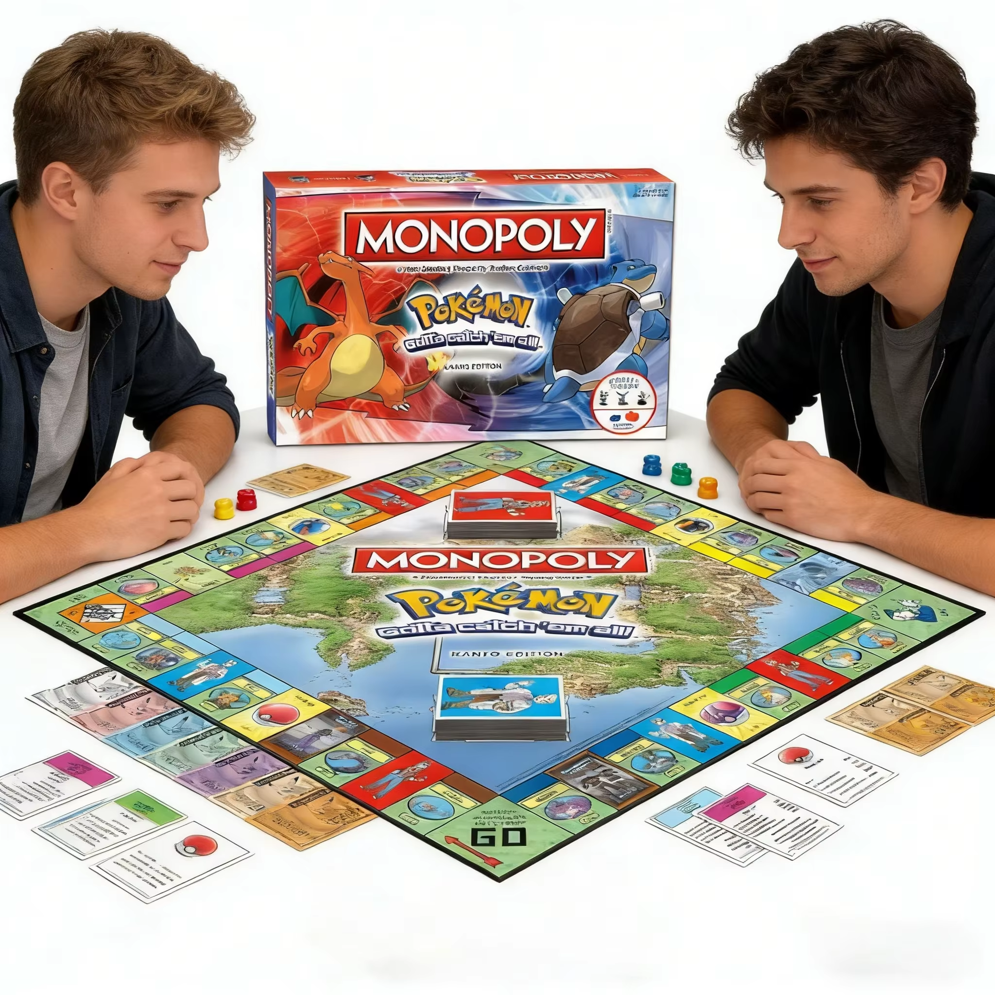 Pokémon Kanto Edition Monopoly - огляд і ціна Board Game Monopoli