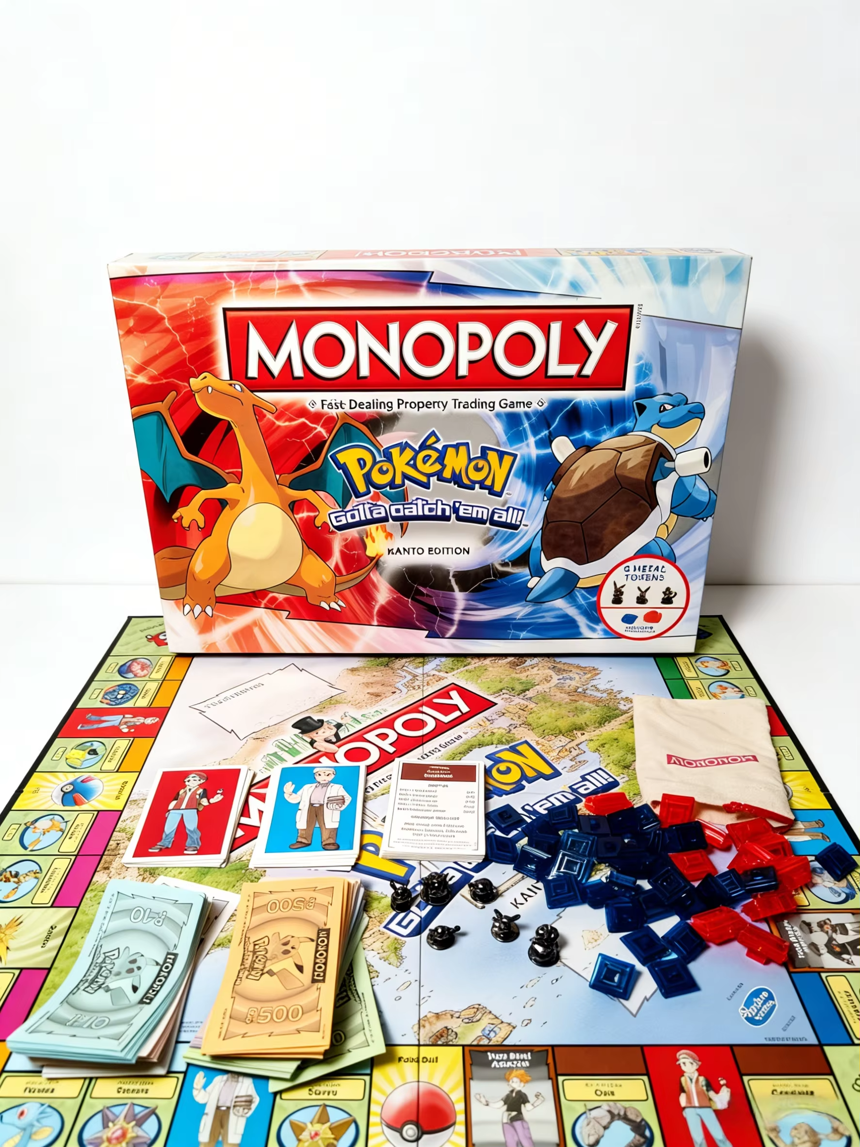 Pokémon Kanto Edition Monopoly - огляд і ціна Board Game Monopoli