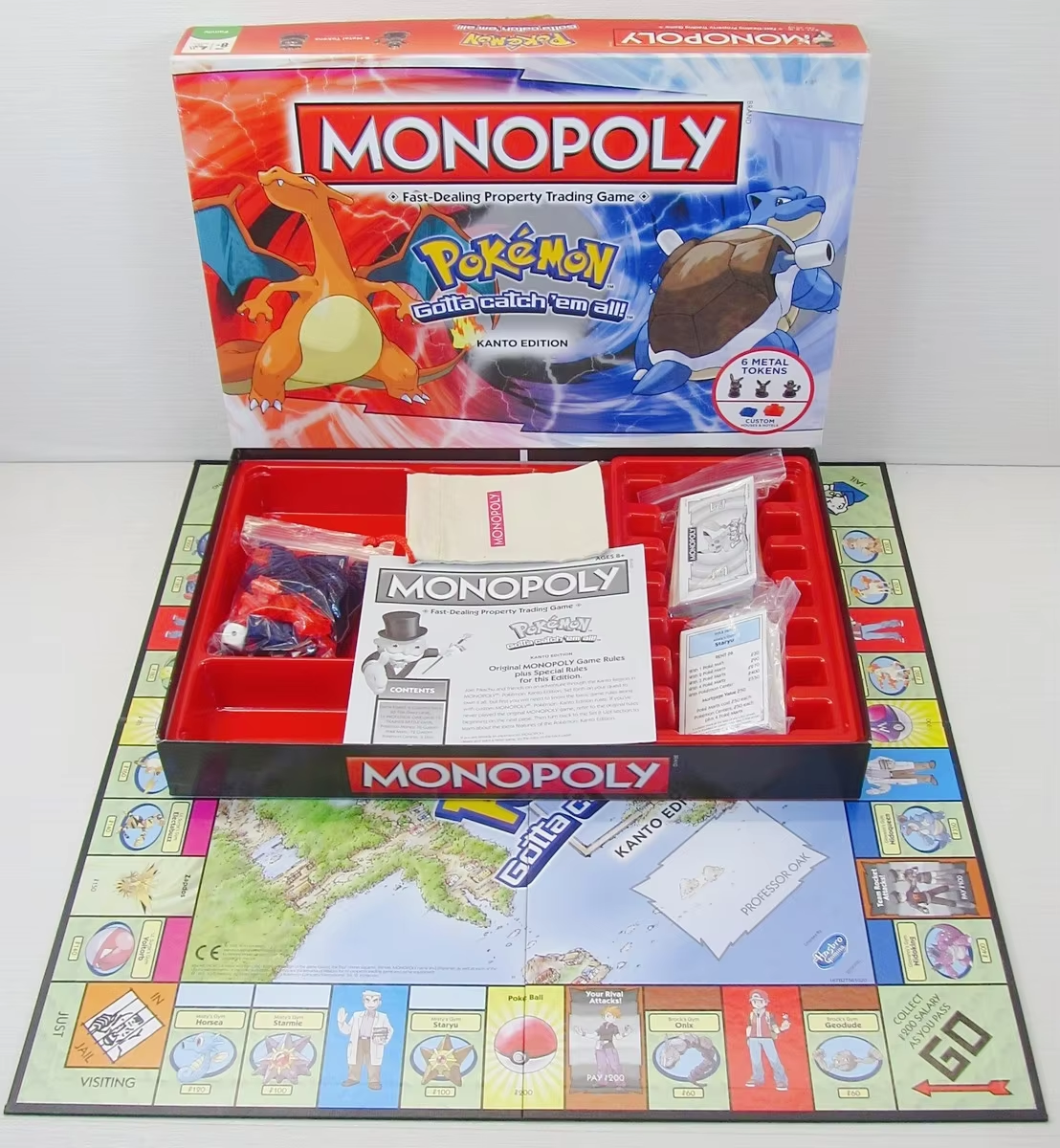 Pokémon Kanto Edition Monopoly - огляд і ціна Board Game Monopoli