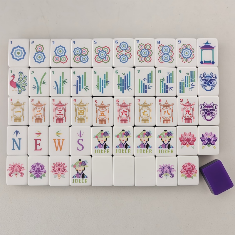 New Arrival Deep Purple 4-Laye - огляд і ціна Board Game Mahjong