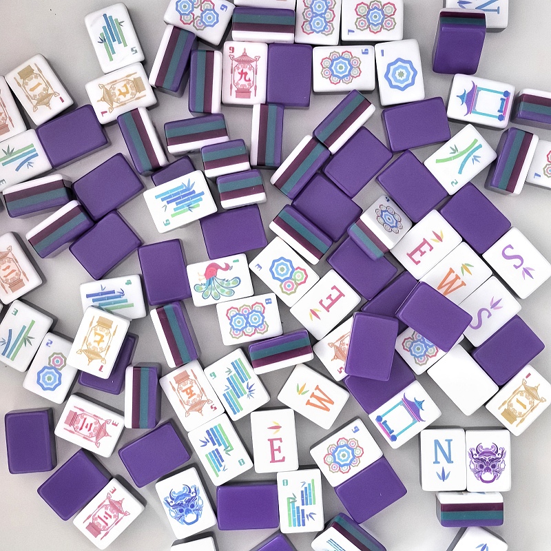 New Arrival Deep Purple 4-Laye - огляд і ціна Board Game Mahjong