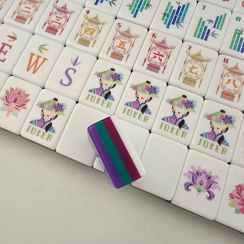 New Arrival Deep Purple 4-Laye - огляд і ціна Board Game Mahjong