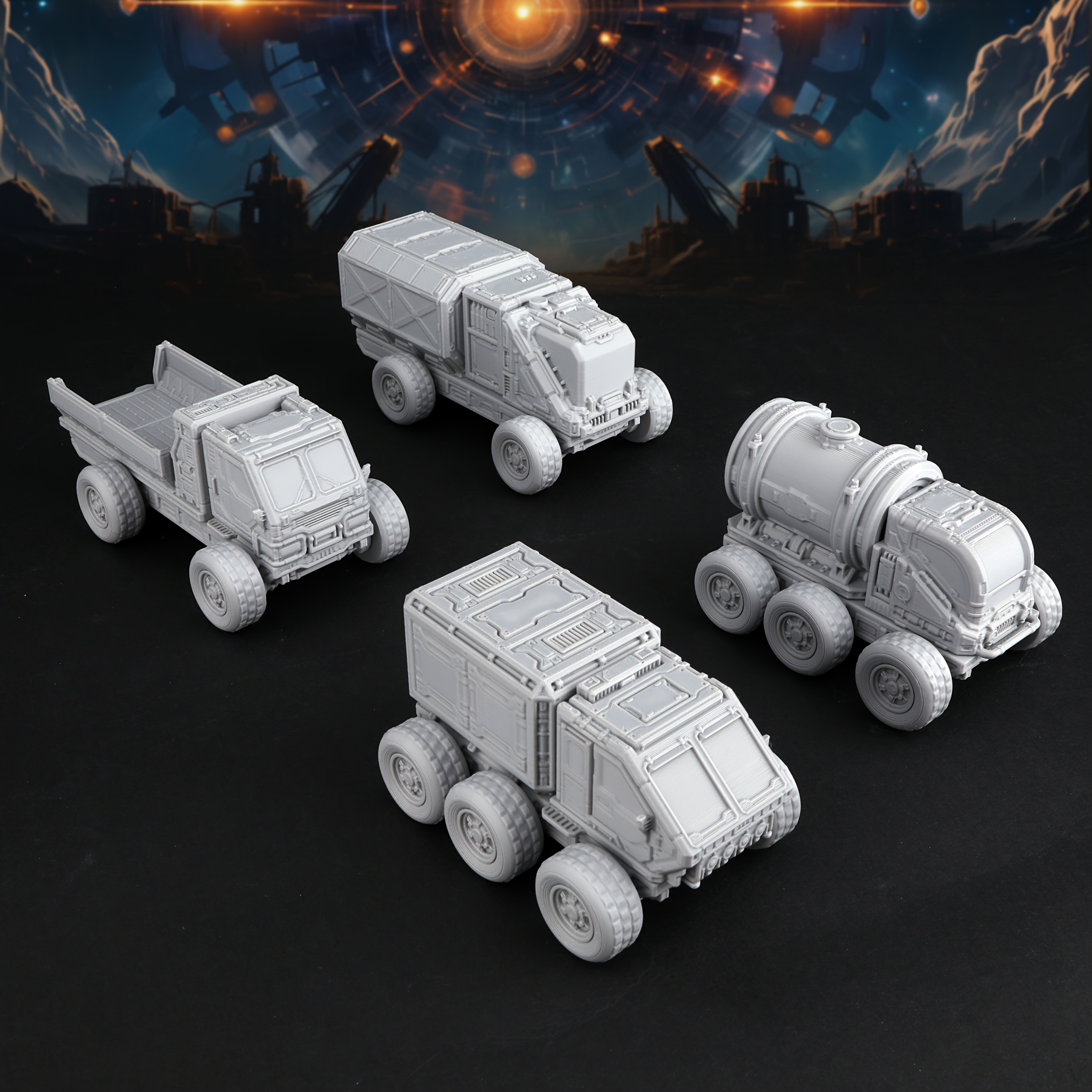 Sci-Fi RPG Truck Miniatures, P - огляд і ціна Board Game Dune