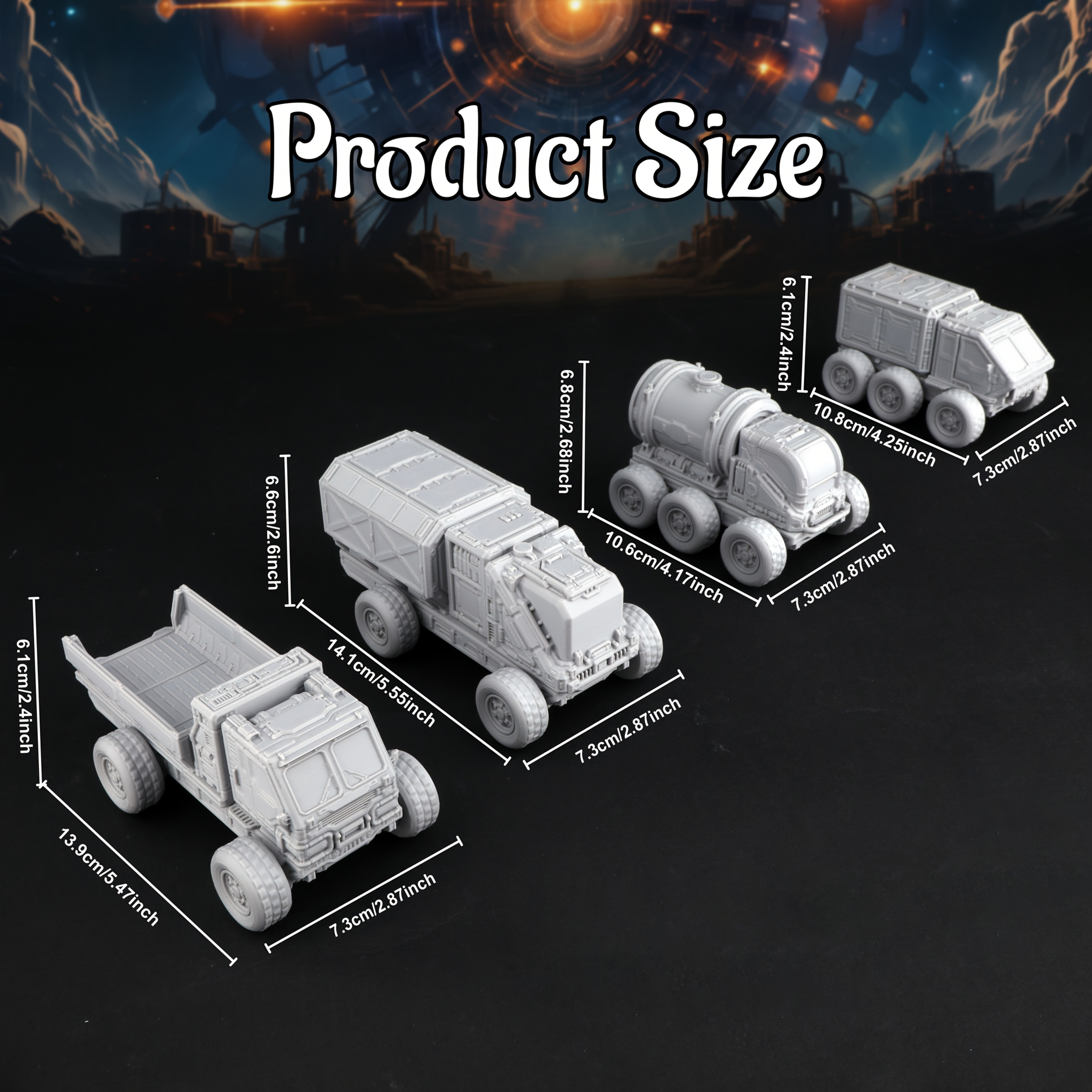 Sci-Fi RPG Truck Miniatures, P - огляд і ціна Board Game Dune