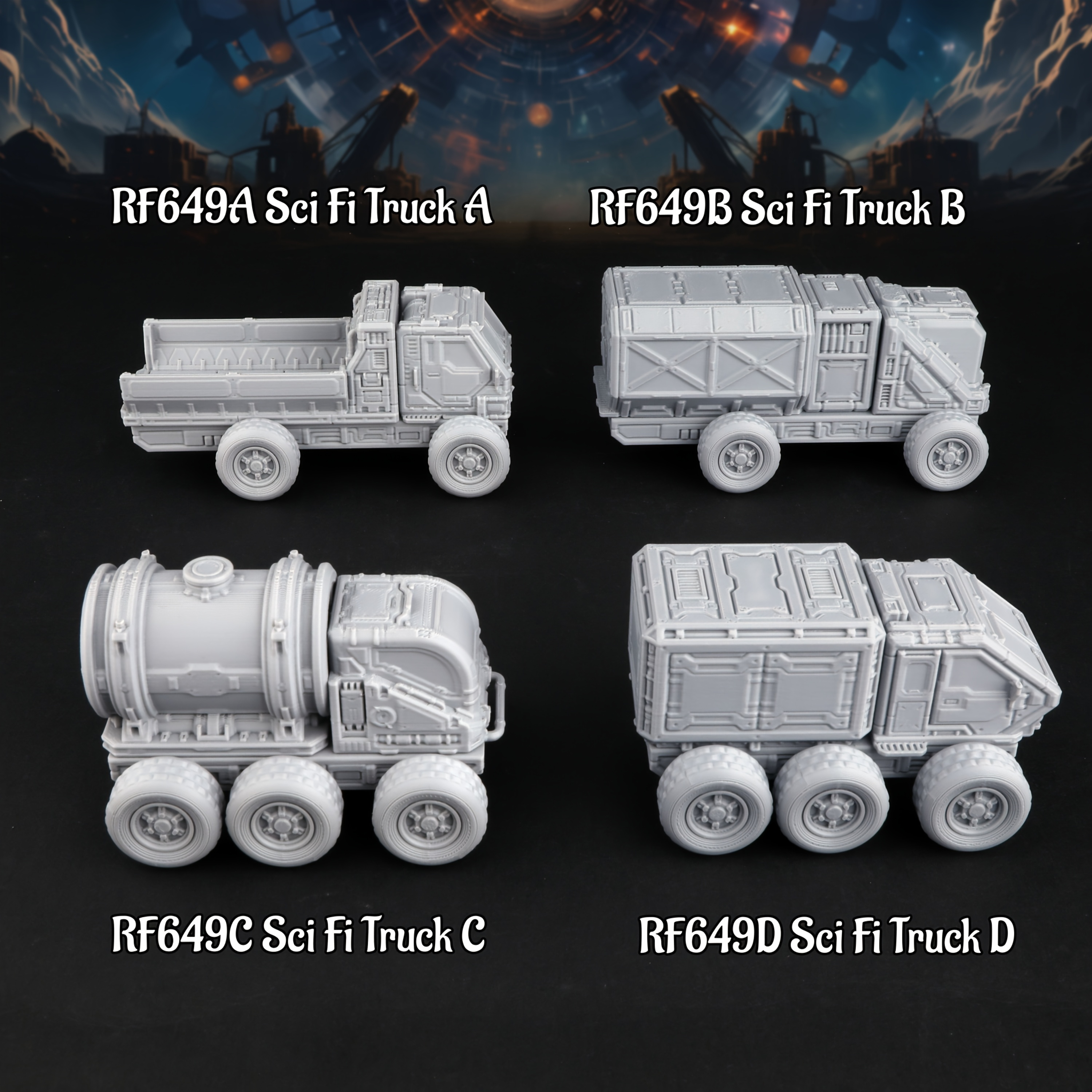 Sci-Fi RPG Truck Miniatures, P - огляд і ціна Board Game Dune
