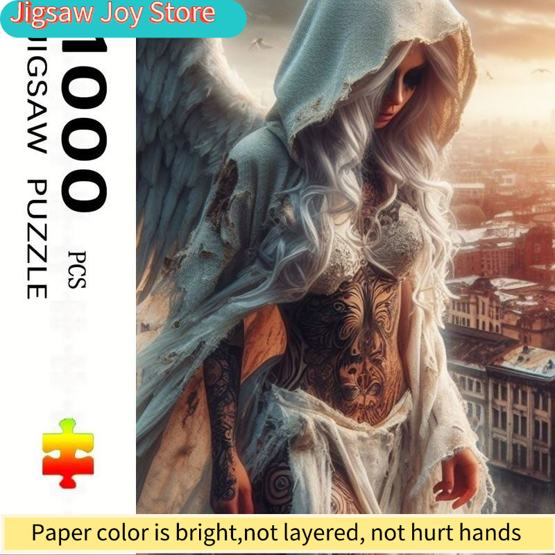 Angel Wing Tattoo Art Puzzle S - огляд і ціна Jigsaw Puzzle Adult