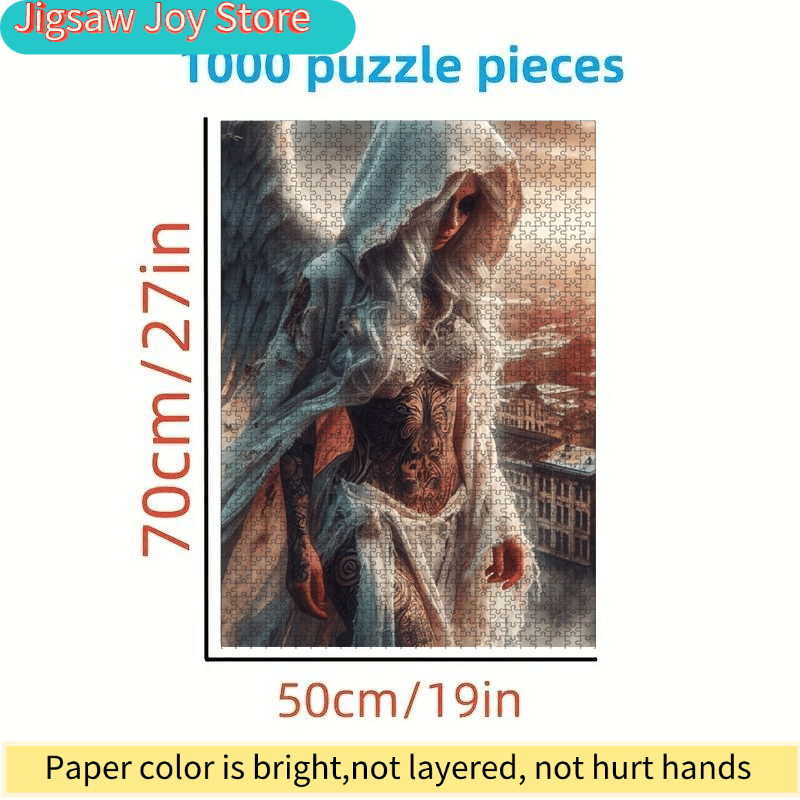 Angel Wing Tattoo Art Puzzle S - огляд і ціна Jigsaw Puzzle Adult