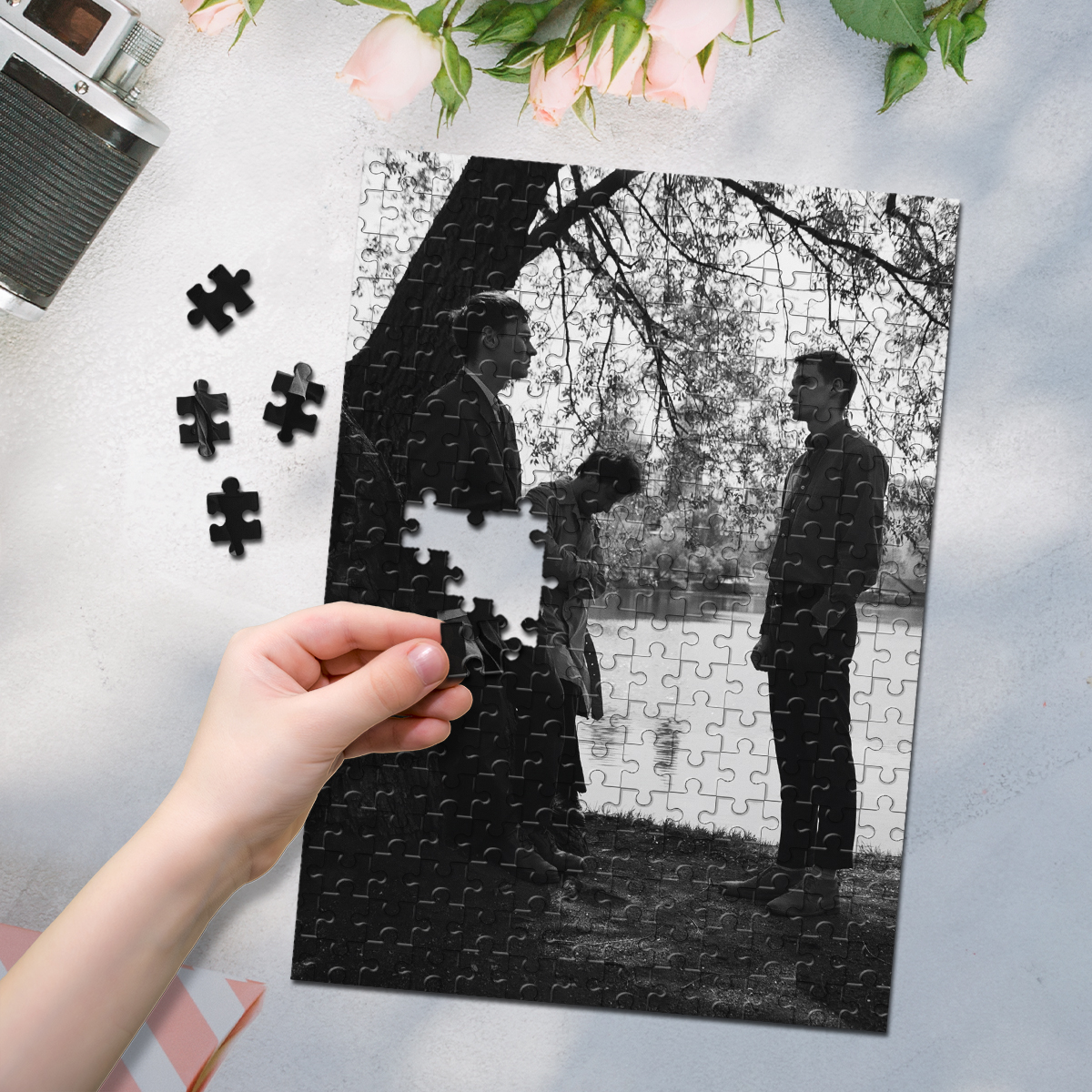 35/300/500/1000pcs Personalize - огляд і ціна Jigsaw Puzzle Adult