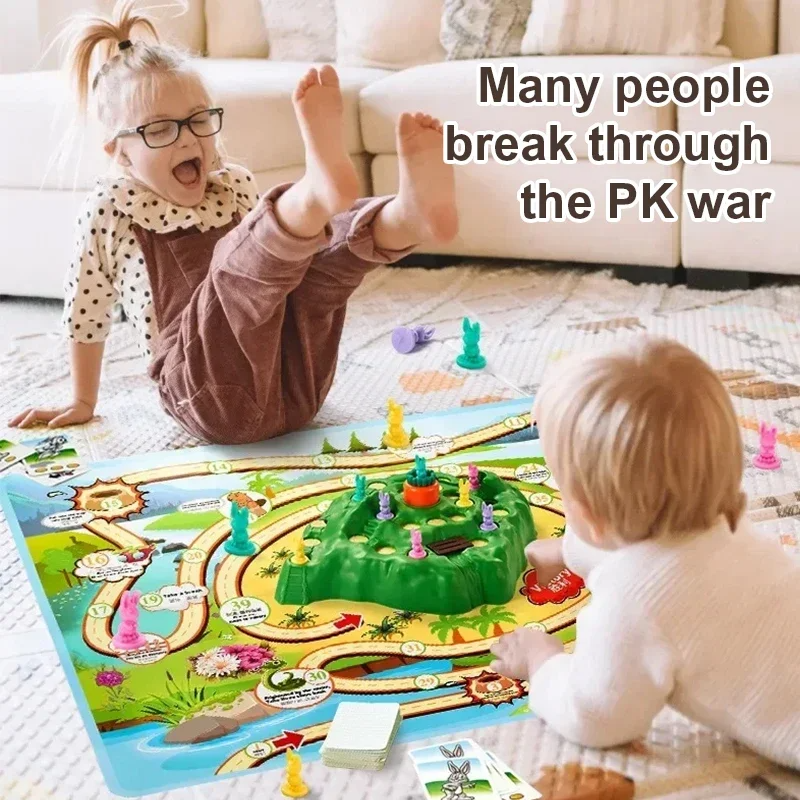 Rabbit Trap Puzzle Toy Childre - огляд і ціна Board Game Saboteur