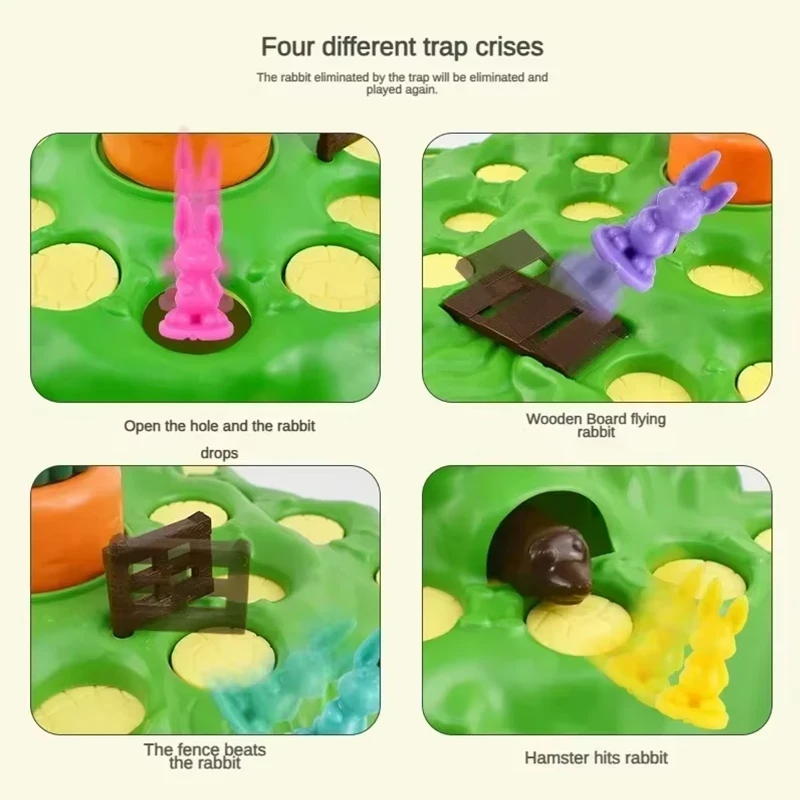Rabbit Trap Puzzle Toy Childre - огляд і ціна Board Game Saboteur