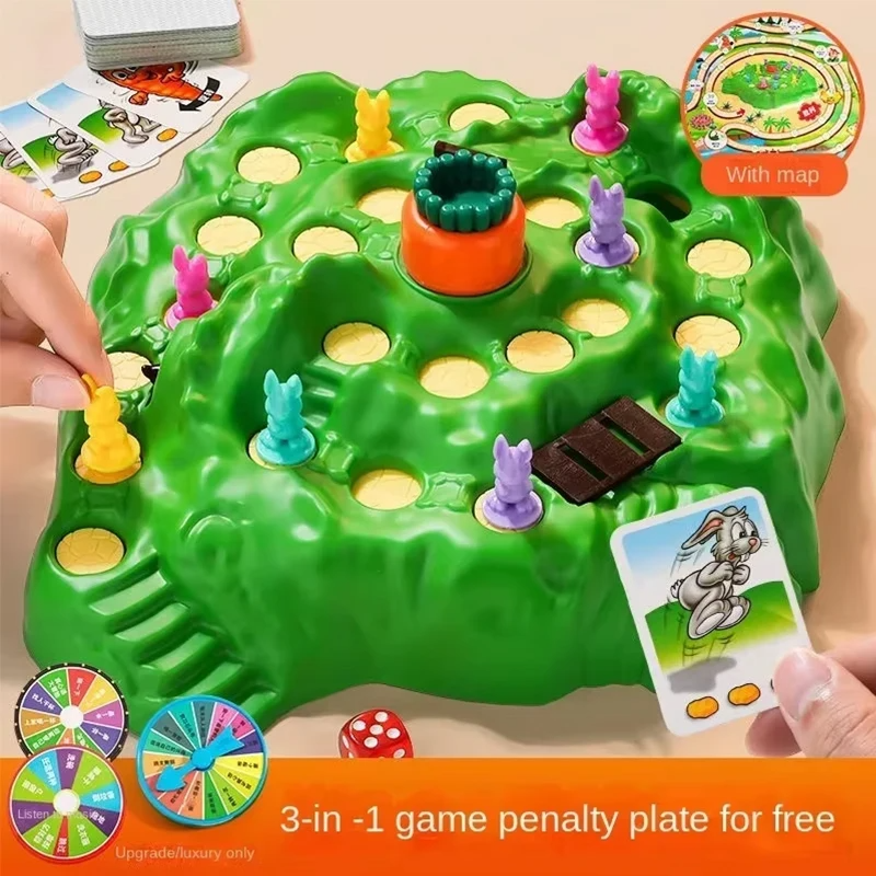 Rabbit Trap Puzzle Toy Childre - огляд і ціна Board Game Saboteur