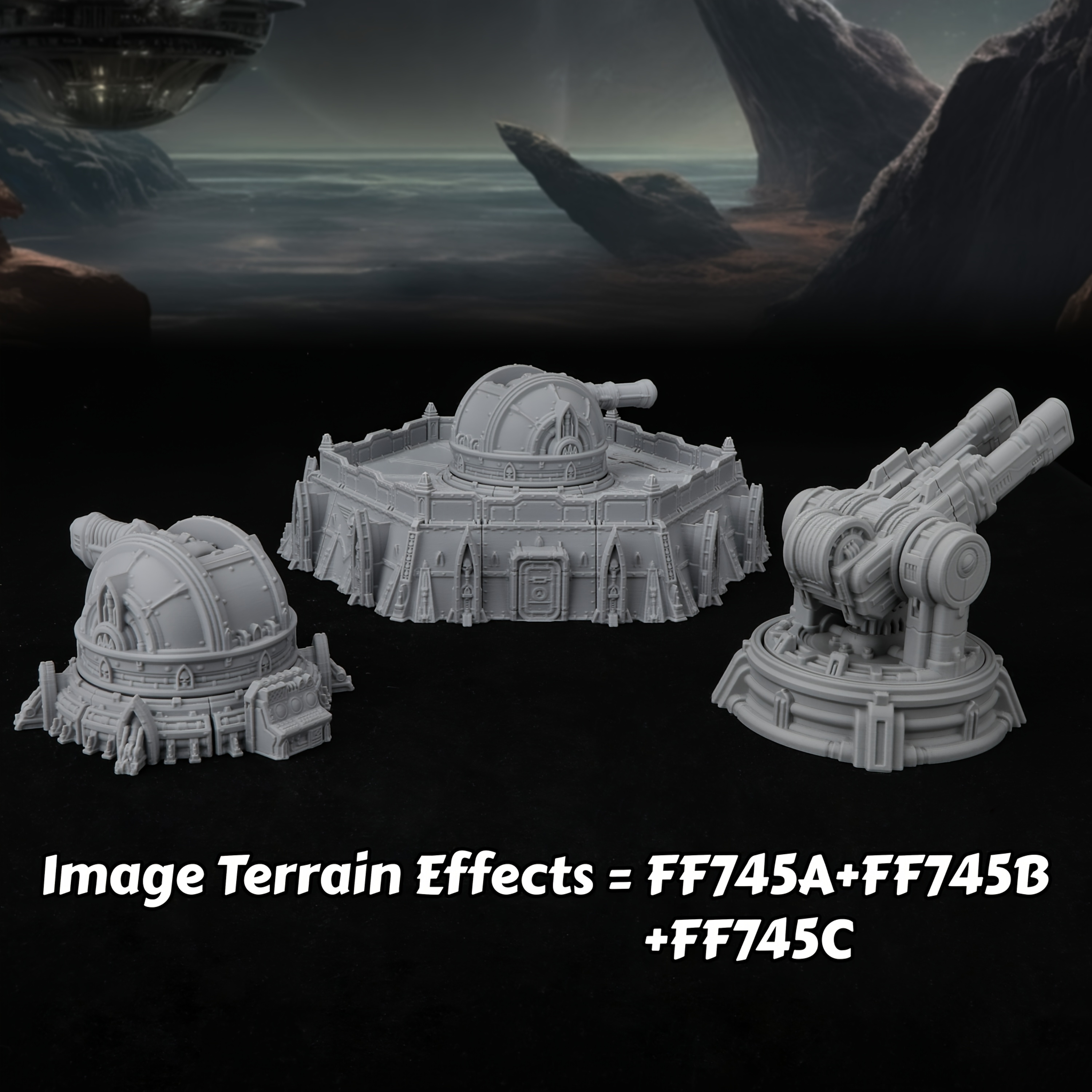 TTRPG Sci-Fi Defense Miniature - огляд і ціна Board Game Dune
