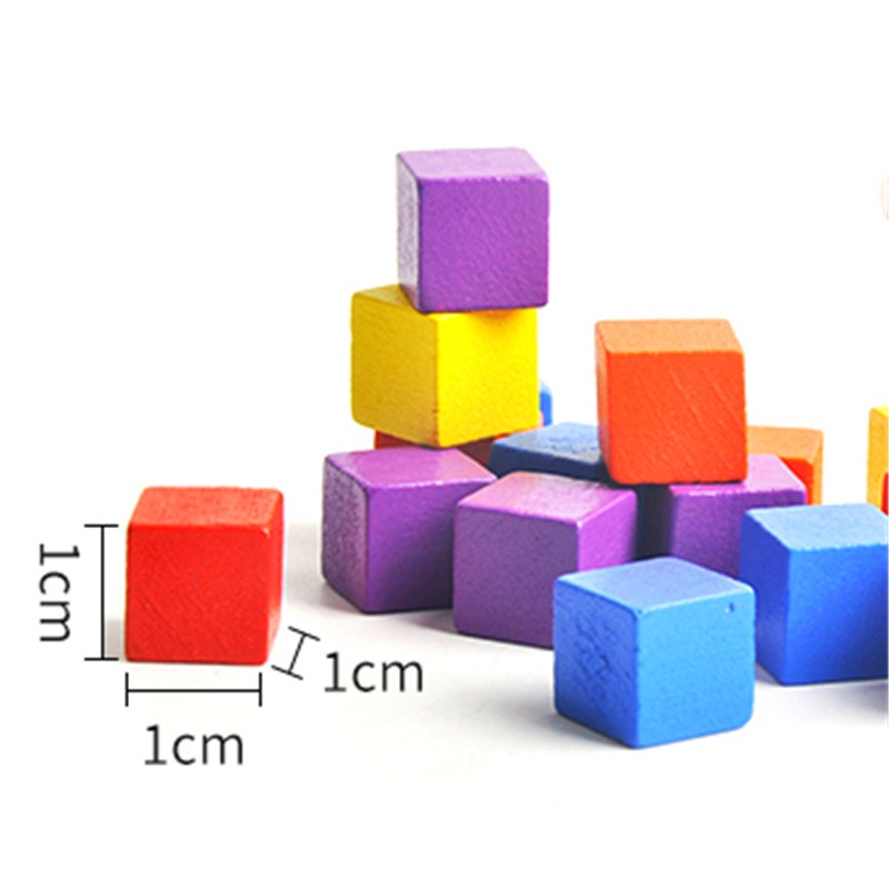100Pcs/lots 10mm Wood Cubes Co - огляд і ціна Board Game Verdant