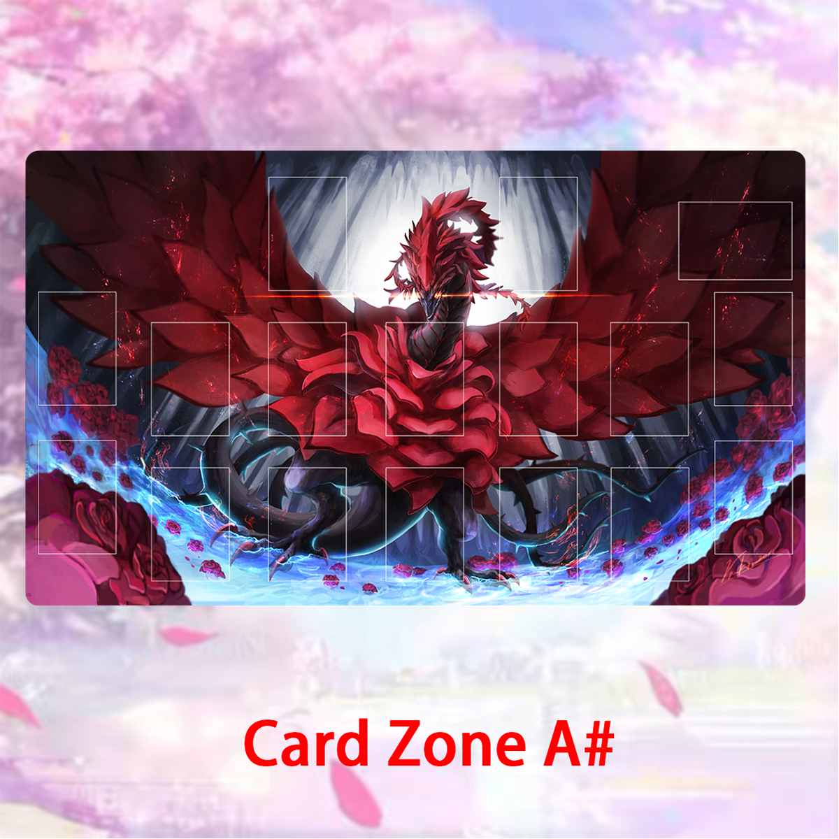 YuGiOh Black Rose Dragon Mat T - огляд і ціна Board Game Zone