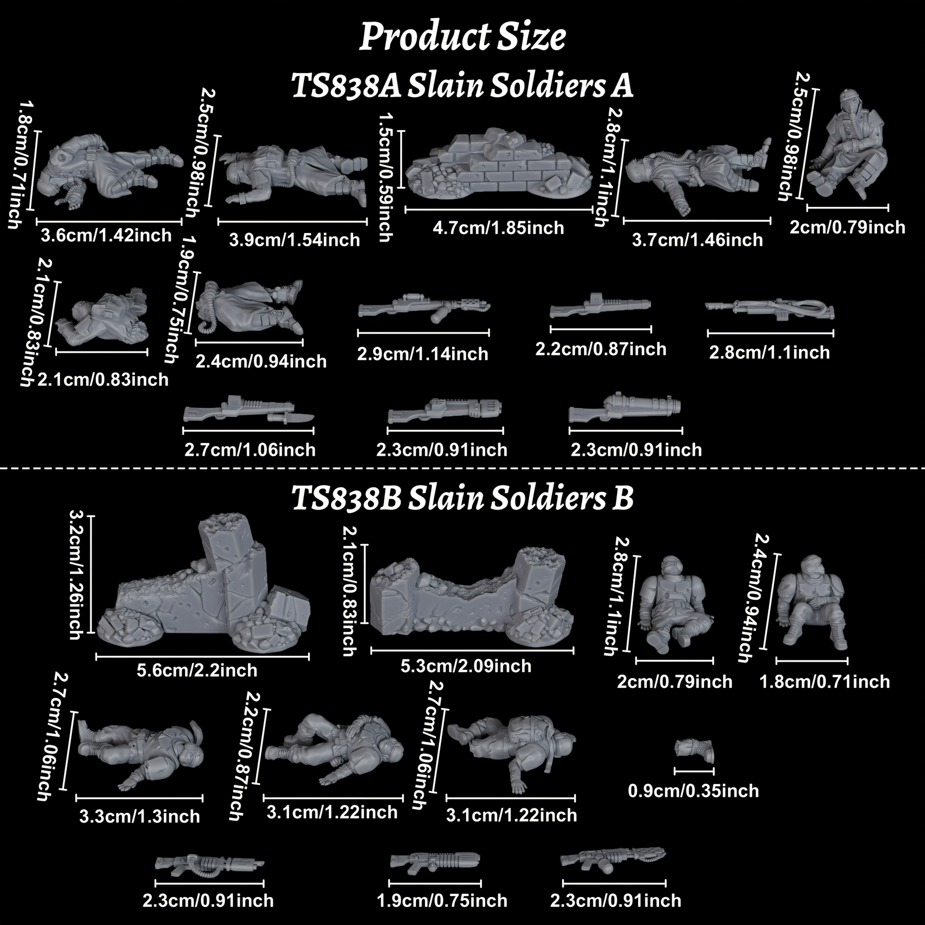 Sci-Fi Soldier Miniature Set,  - огляд і ціна Board Game Dune