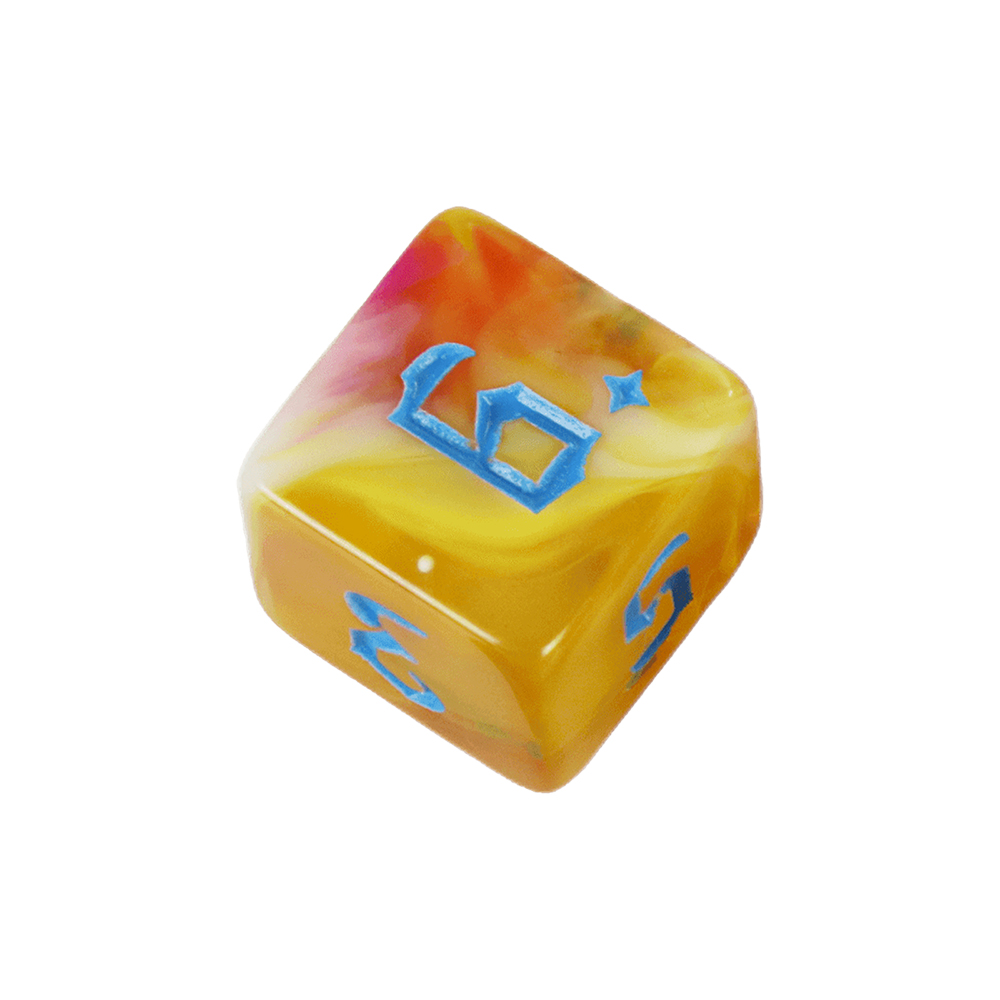 7pcs Board Game Dice Set Retro - огляд і ціна Board Game Font