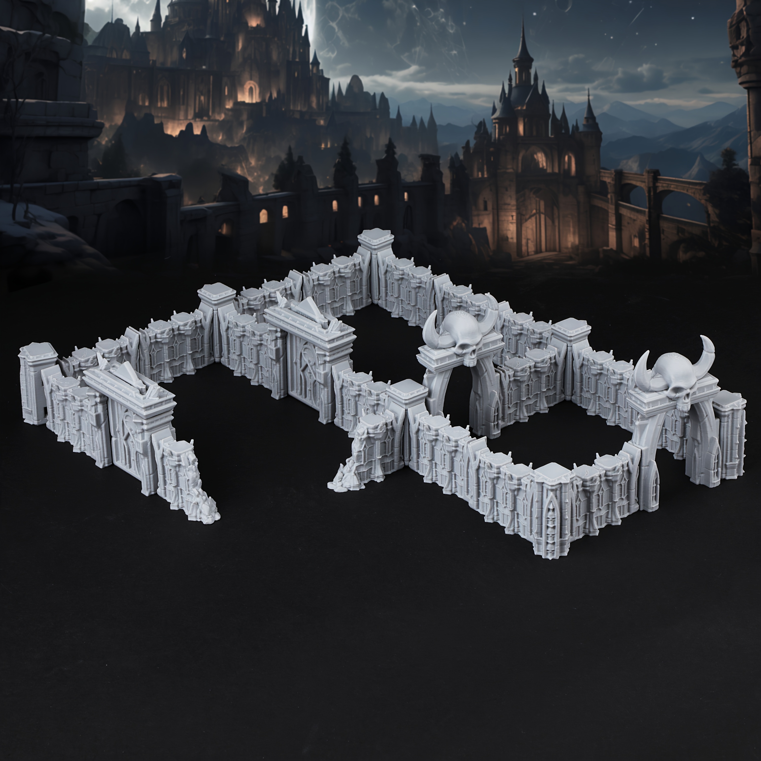 RPG Darkness Wall Miniature Te - огляд і ціна Board Game Dune