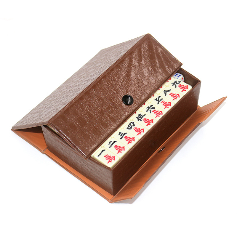 1 Set 24mm Mini Travel Mahjong - огляд і ціна Board Game Mahjong