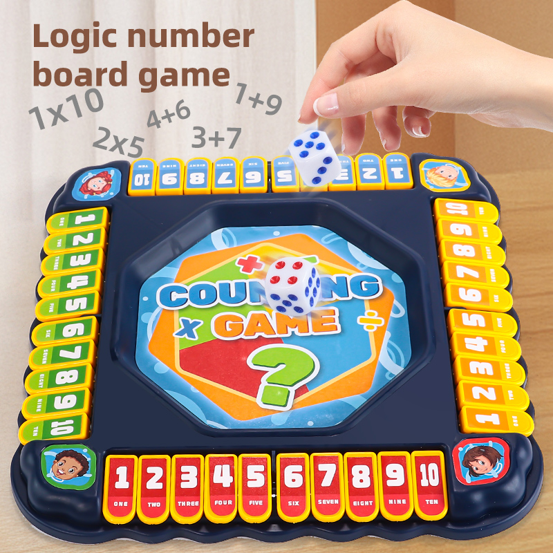 Blue Number Flip Tabletop Game - огляд і ціна Board Game Electronic Table