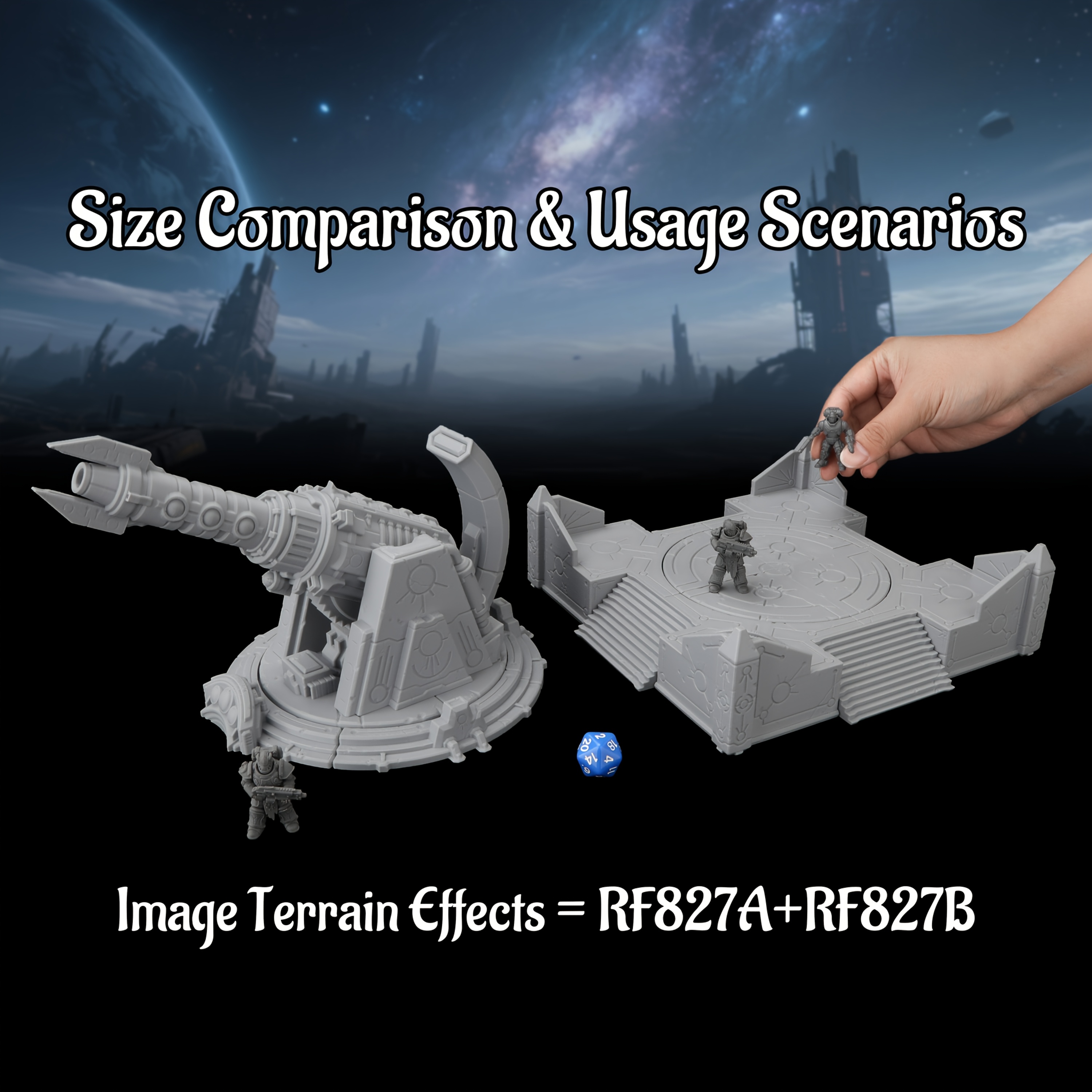 Sci-Fi Base Defense Miniature  - огляд і ціна Board Game Dune