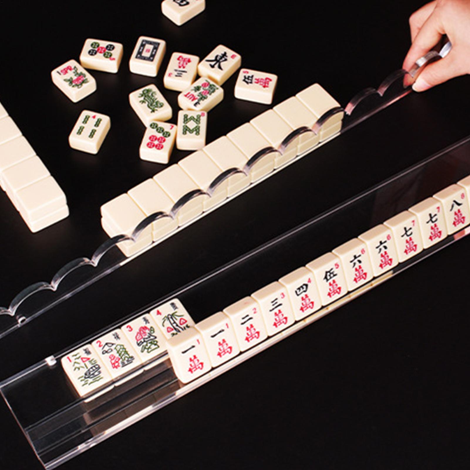 Acrylic Transparent Mahjong Ra - огляд і ціна Board Game Mahjong