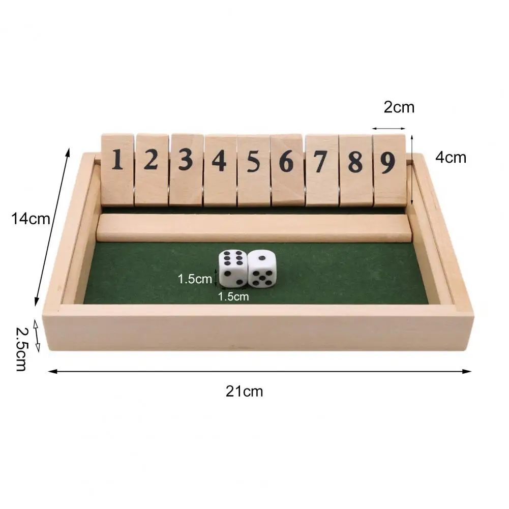 2-4 Player Wooden Math Flaps & - огляд і ціна Board Game Instruction