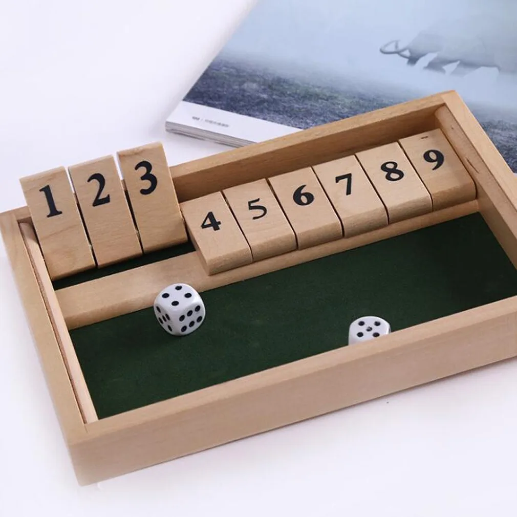 2-4 Player Wooden Math Flaps & - огляд і ціна Board Game Instruction