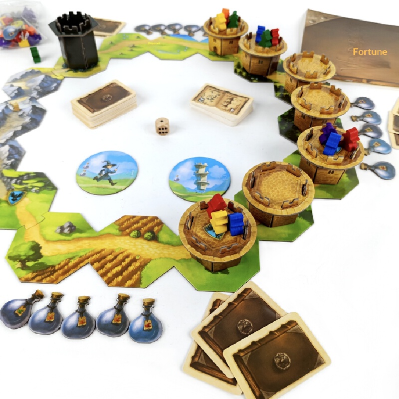 Wandering Towers Strategy Boar - огляд і ціна Board Game Family