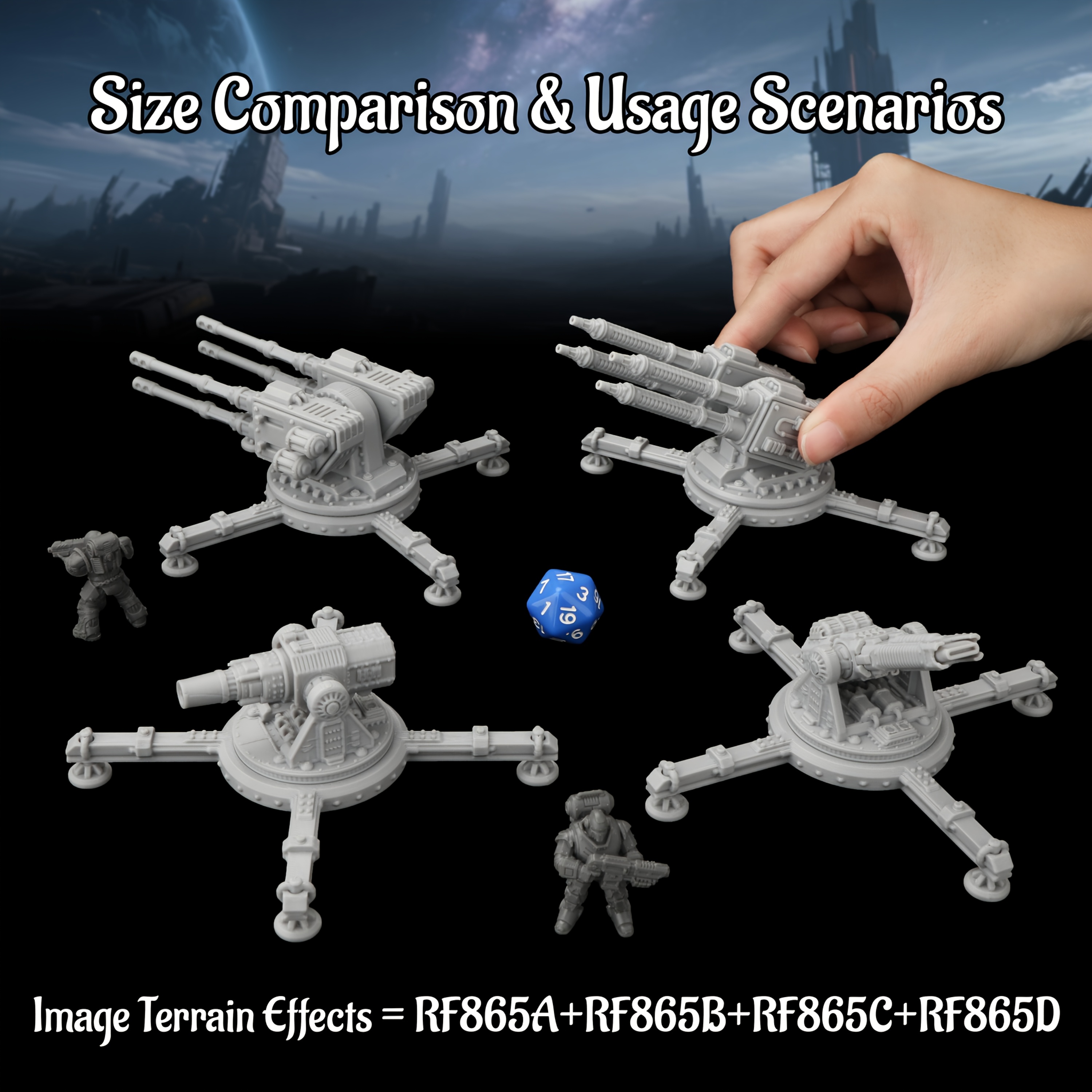 Sci-Fi Base Defense Miniature  - огляд і ціна Board Game Dune