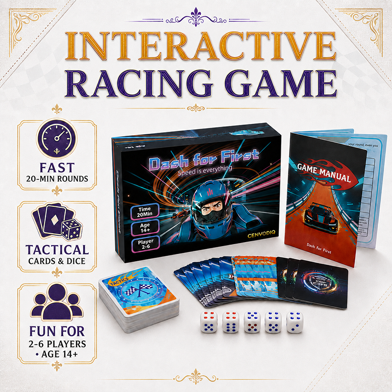 Car Racing Board Game, Dice Ro - огляд і ціна Board Game Strategi