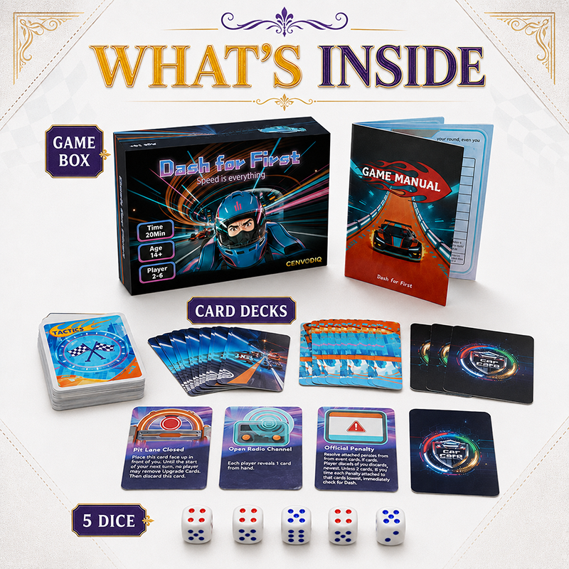Car Racing Board Game, Dice Ro - огляд і ціна Board Game Strategi