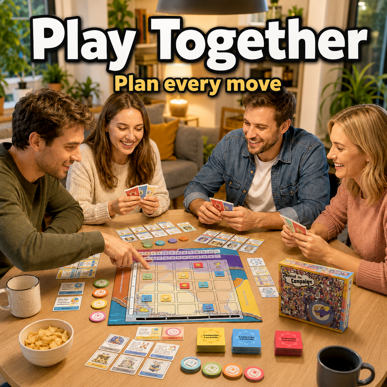 Map Strategy Card Game, 4-6 Pl - огляд і ціна Board Game Strategi
