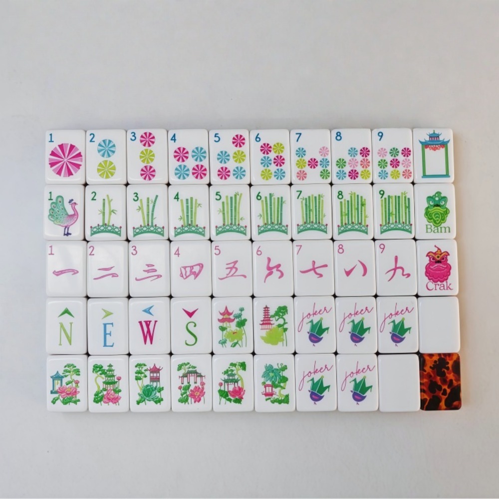 4-Layer Acrylic Leopard Mahjon - огляд і ціна Board Game Mahjong