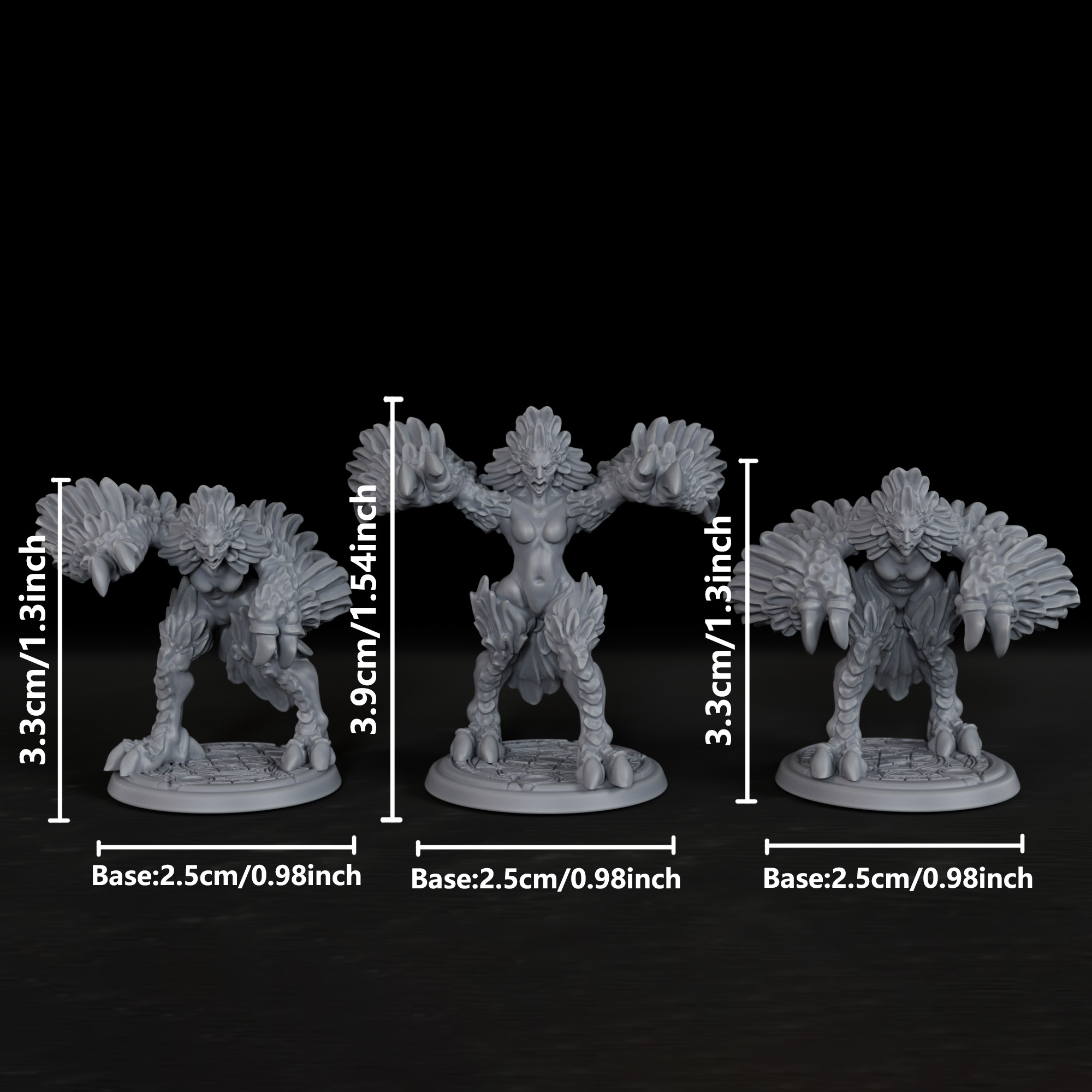 RPG Harpies Miniature - Christ - огляд і ціна Board Game Arena