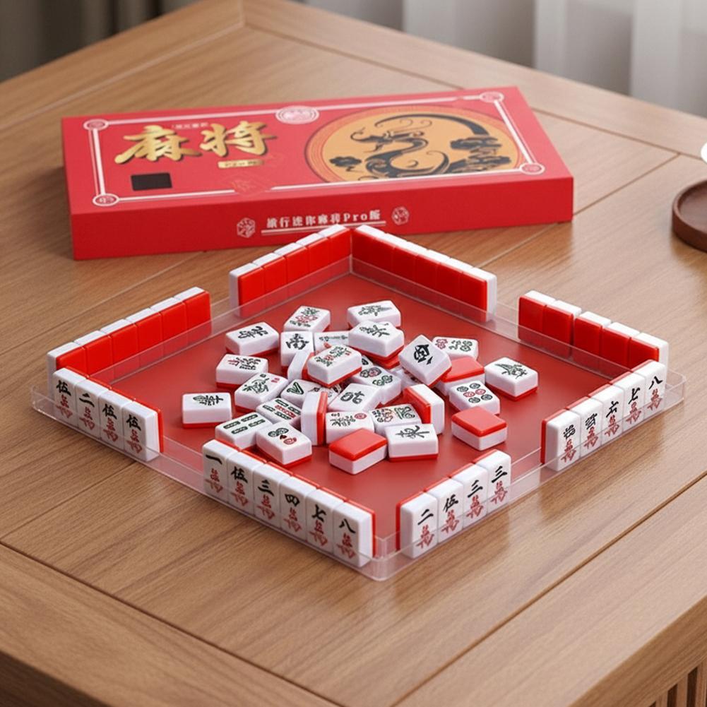 Portable Travel Mini Mahjong S - огляд і ціна Board Game Mahjong