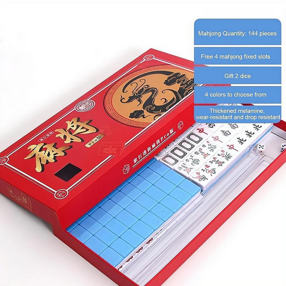 Portable Travel Mini Mahjong S - огляд і ціна Board Game Mahjong