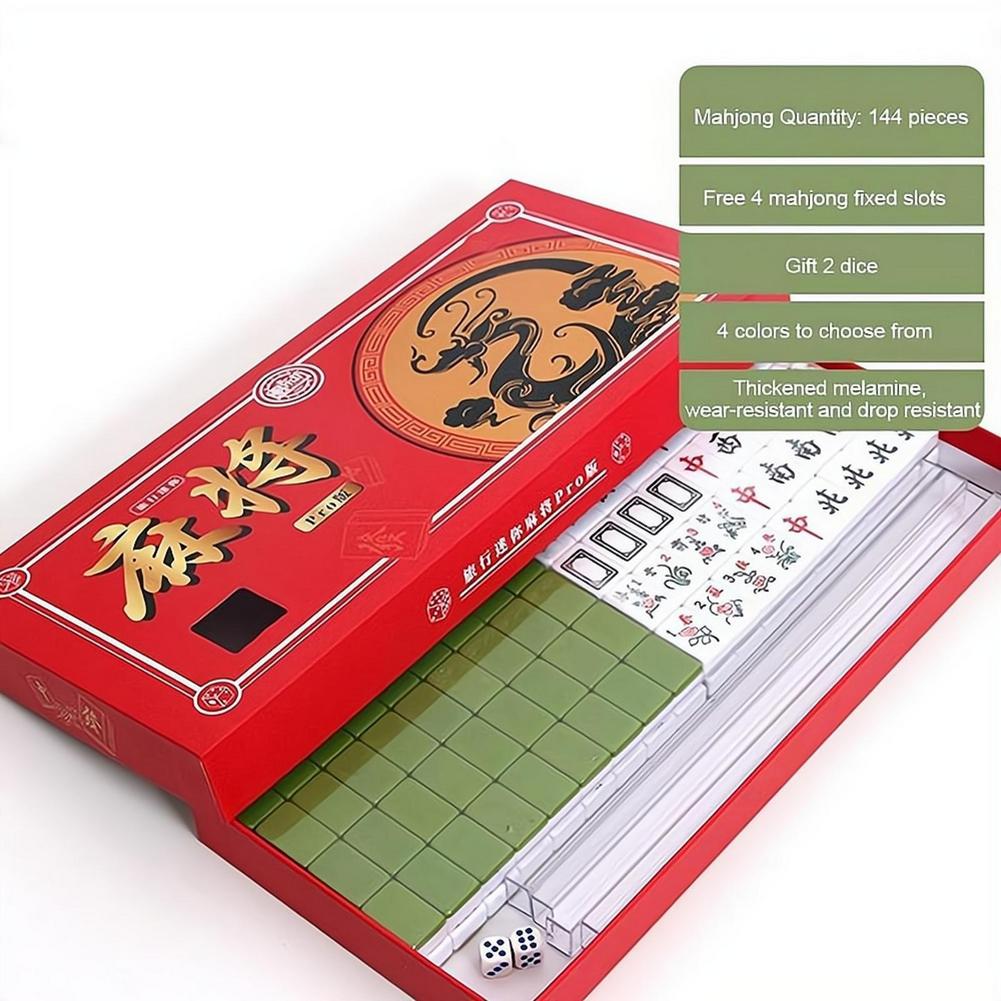Portable Travel Mini Mahjong S - огляд і ціна Board Game Mahjong