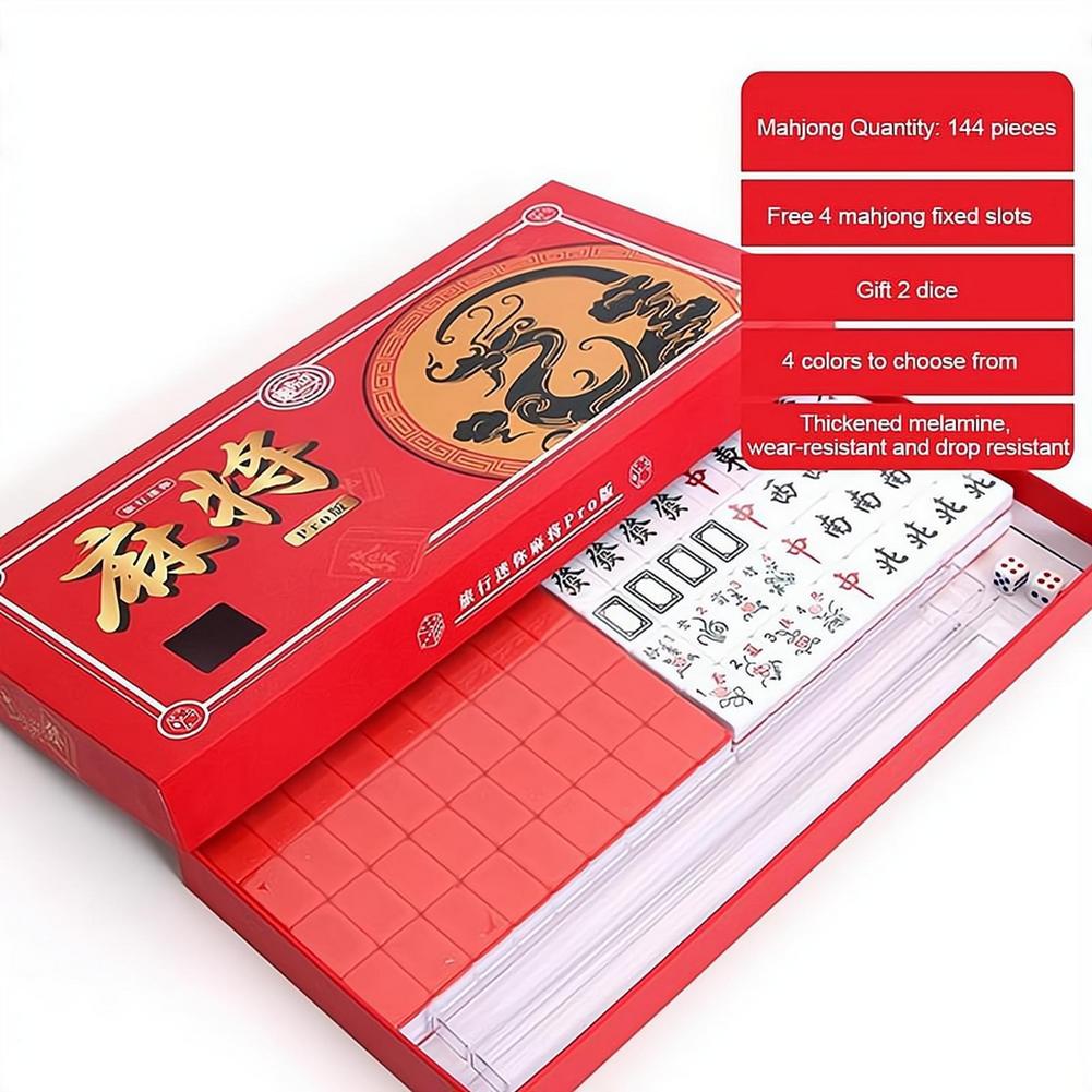 Portable Travel Mini Mahjong S - огляд і ціна Board Game Mahjong