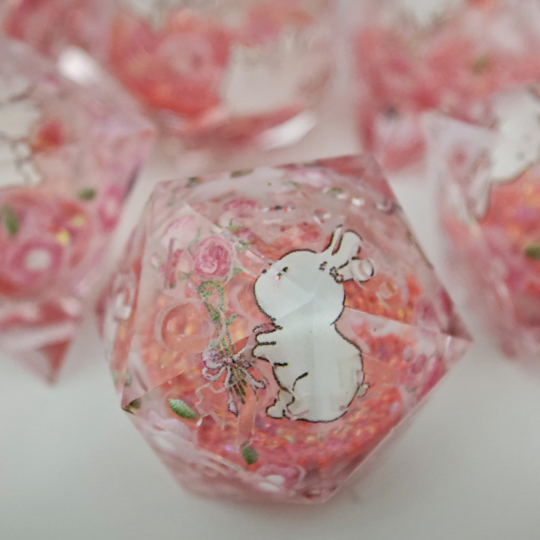 New Design Rose Rabbit DND Dic - огляд і ціна Board Game Font