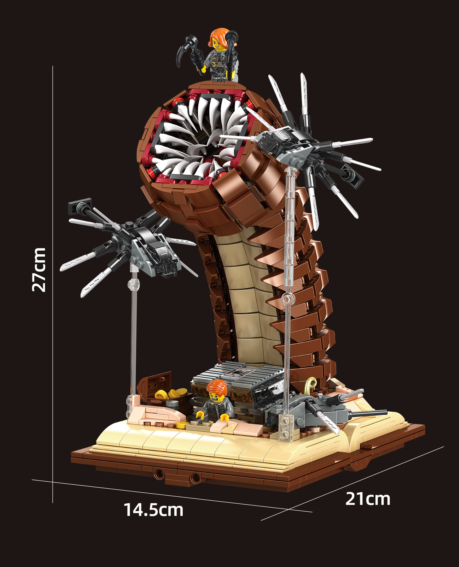 1688PCS MOC Movie Building Blo - огляд і ціна Board Game Dune