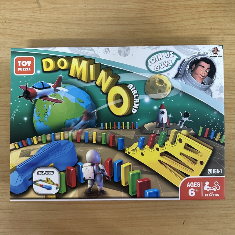 Domino Building Blocks with Ai - огляд і ціна Board Game Monopoli